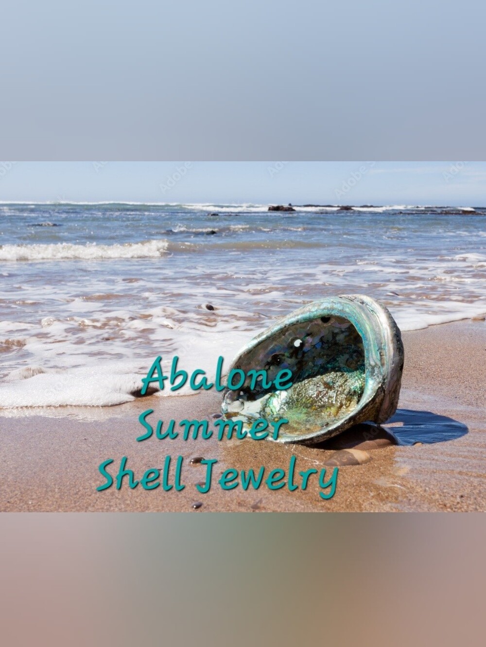 🩵Abalone Summer Shell Jewelry